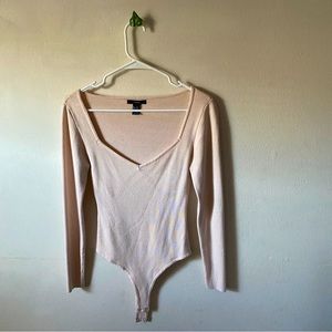 Pink Long Sleeve Bodysuit